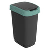 Rotho Rotho Twist Waste Bin 25L Misthracite vert