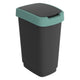 Rotho Rotho Twist Waste Bin 25L Misthracite vert