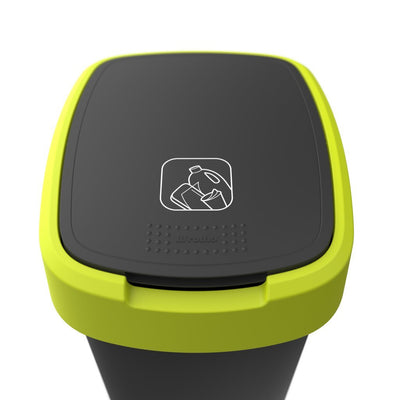 Rotho Rotho Twist Waste Bin 25L Anthracite de lime