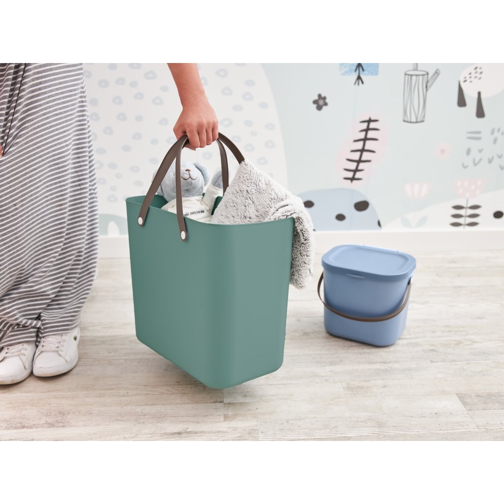Rotho Rotho Albula Storage System 25L Mistletoe Green