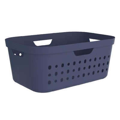 Rotho Rotho Jona Laundry Basket 39L Horizon Blue