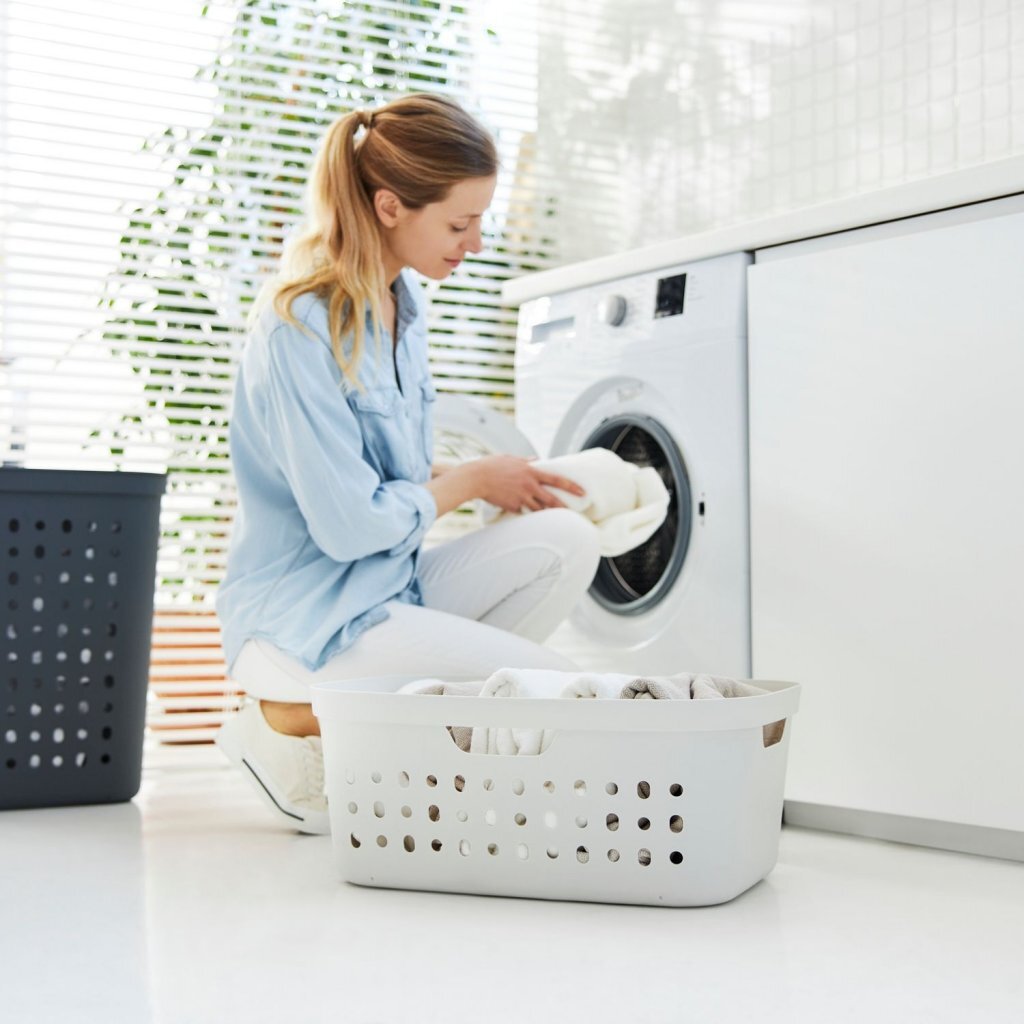 Rotho Rotho Jona Laundry Panier 39L blanc