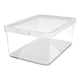 Organisateur de réfrigérateur Rotho cauma 4,65l blanc transparent