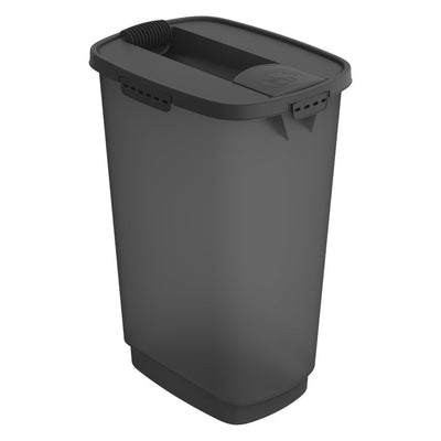Rotho Rotho Cody Pet Food Container 50L Anthracite Transparent