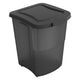 Rotho Rotho Archi Pet Food Container 38L Anthracite Transparent