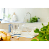Rotho loft verre doseur 1,2l bleu horizon transparent - afbeelding 2