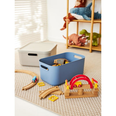 Rotho Decoration Storagebox Albula Light 12 L Horizon Bleu