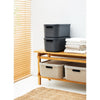 Rotho Decoration Storagebox Albula Light 20 L Anthracite