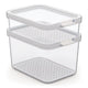 Rotho Rotho Cauma Set Fridge Organizer 1.2L + 2.15L Transparent