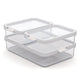 Rotho Rotho Cauma Set Fridge Organisateur 2.6L + 2x1.2L Transprant