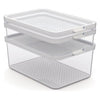 Rotho Rotho Cauma Set Fridge Organizer 1.3L + 2,6L + 4,65L Transparent