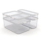 Rotho Rotho Cauma Set Fridge Organizer 4.65L + 2L + 1,15L + 2X 1.2L Transparent