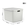 Rotho albula multibox 55l blanc