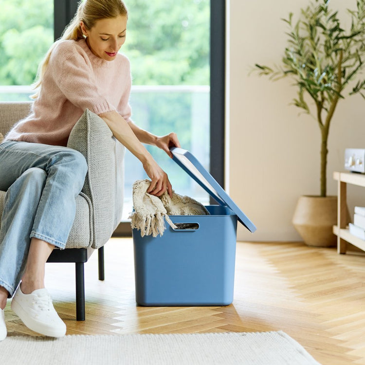 Rotho albula multibox 55l bleu