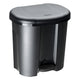 Rotho pila poubelle à pédale séparateur de déchets 2x10l noir