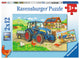 Ravensburger - Sur le chantier de construction et les pièces de la ferme 2x12