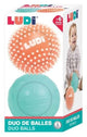 Ludi - balles sensorielles 13cm - jouets sensoriels - jouets moteurs