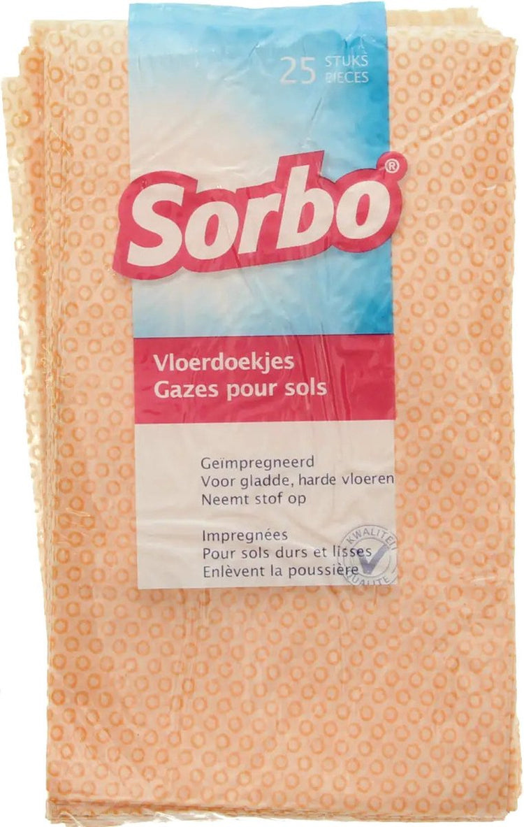 Chiffons à poussière non tissés Sorbo pour l'article 13143 - 25 pièces