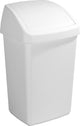 Sunware Sunware Recycle Bin avec couvercle swing 50L blanc