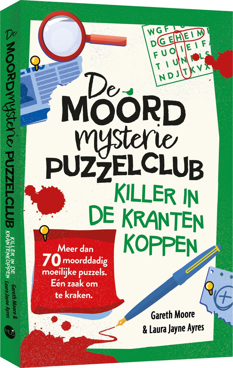 The Murder Mystery Puzzle Club 3 : le tueur à la Une