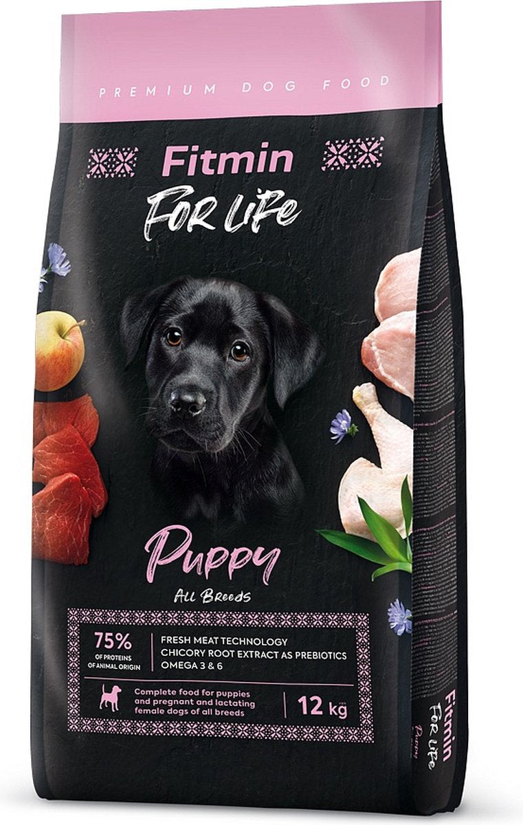 Fitmin chien pour la vie chiot 12kg