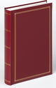 Walther me-140-r monza - album mémo - format 24 x 33 cm - 300 photos 10 x 15 cm - rouge