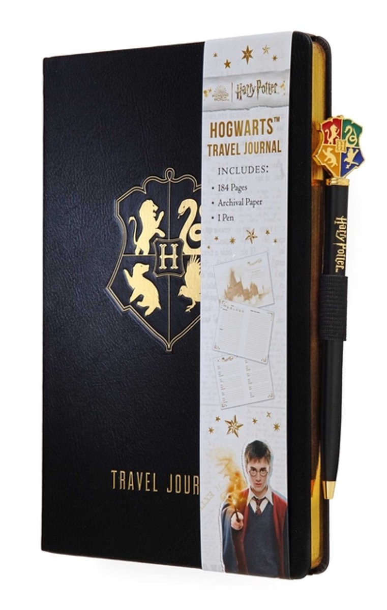 ISBN Harry Potter : Journal de voyage de Poudlard avec stylo
