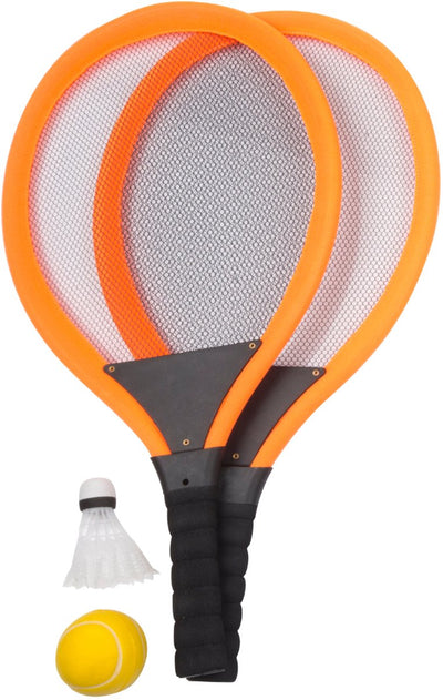 Ensemble de raquettes Eddy Toys avec navette à balle - assortis