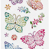 Creativ Company Diamant Stickers Butterfly, 1 feuille