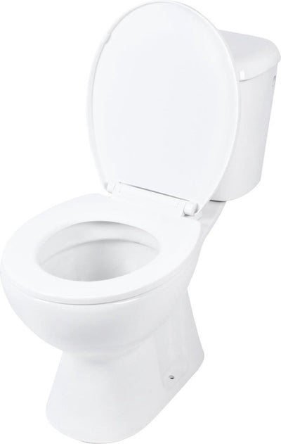 Cuvette sur pied Differnz avec sortie PK avec abattant blanc