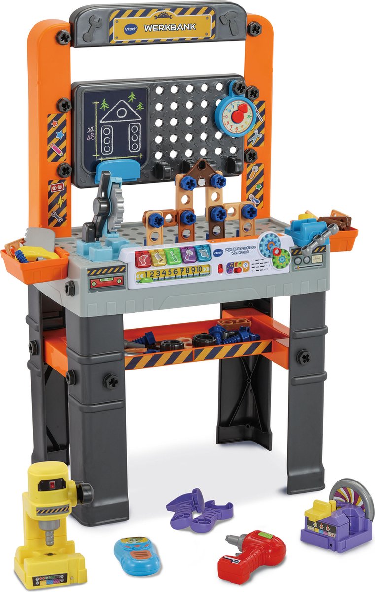 Vtech mon jouet d'établi interactif - outils pour enfants - jouets interactifs éducatifs - cadeau - jouets pour enfants 3 ans