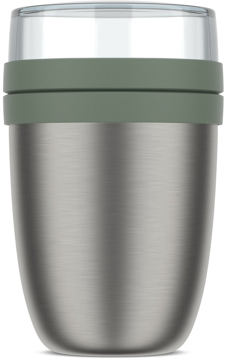 Mepal pot à lunch isotherme ellipse - 500 ml - boîte à lunch thermos - sauge nordique
