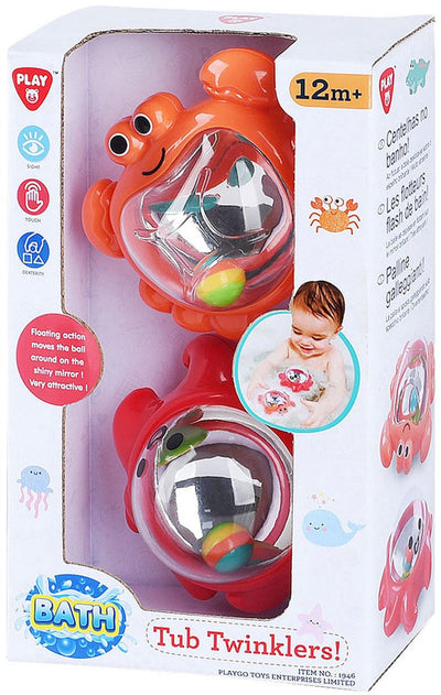 Jouez à la baignoire baignoire twinklers krab et octopus, 2st.