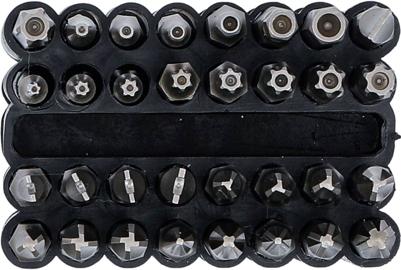 Jeu d'embouts techniques Bgs hexagone externe long 1 4 (6,3 mm) 32 pcs.
