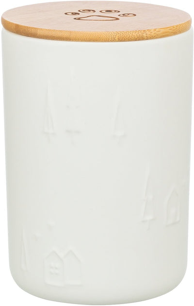 Trixie pot à collation céramique blanc