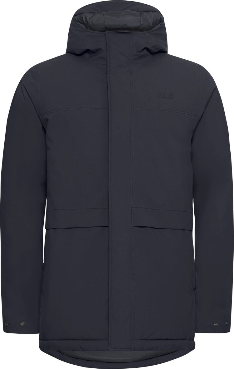 Jack wolfskin cold camp coat m veste outdoor homme - marine foncé
