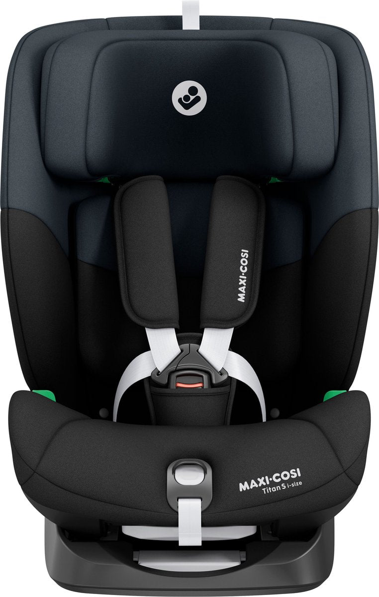 Maxi-cosi titan s i-size - siège auto - noir ton sur ton - de 15 mois à 12 ans