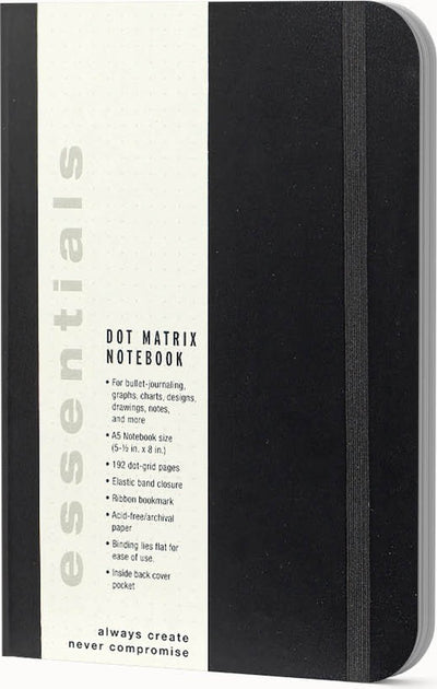 Les essentiels du carnet à matrice de points Peter Pauper