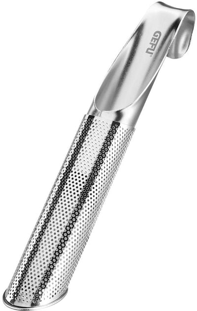 Passoire à thé Gefu T-Stick pour thé en vrac – Filtre à thé en acier inoxydable – Passe au lave-vaisselle – 15 cm