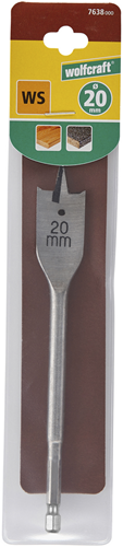 Foret à fraiser Wolfcraft | ø20x152mm | 1 pièce - 7638000