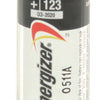 Energizer EN123P1 EL123 Lithium Photo Battery 1-blister