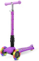 Trottinette à trois roues Boldcube Teeny Fold - violet féerique