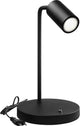 Maclean - lampe de bureau - interrupteur marche/arrêt - 55x90mm - gu10 - noir