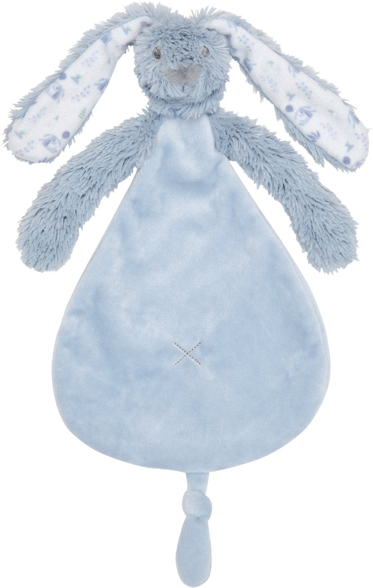Happy horse graphique lapin richie doudou - bleu grisâtre - cadeau bébé