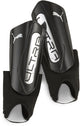 Protège-tibia unisexe Puma ultra léger à la cheville - noir-argent