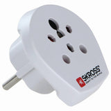 SKROSS SKROSS SKR1500217E Adaptateur de voyage Inde Israël Danemark en Europe - afbeelding 1