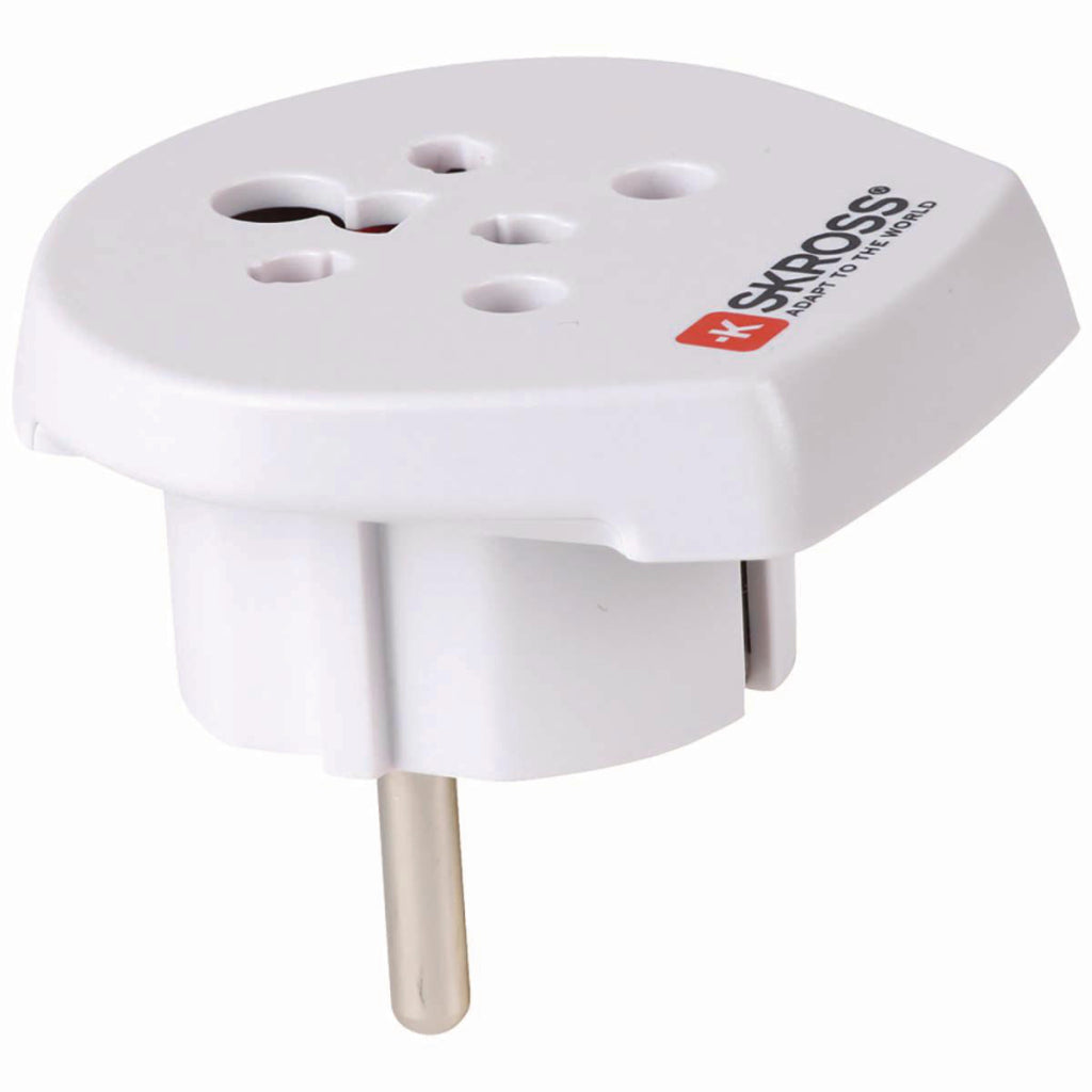 SKROSS SKROSS SKR1500217E Adaptateur de voyage Inde Israël Danemark en Europe