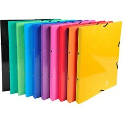 Classeur à anneaux iderame exacompta 2 anneaux 20mm assortis