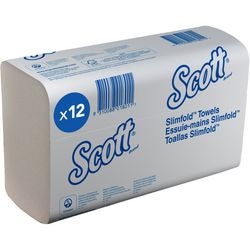 Serviettes Scott Airflex Slimfold Z-fold 5856, 16 paquets de 110 serviettes