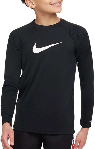 Nike swim hydroguard essential ls maillot de bain junior - taille 152